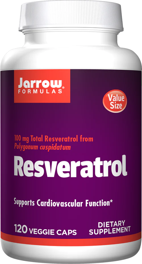 Resveratrol 100mg Jarrow Formulas - Premium Vitamins & Supplements from Jarrow Formulas - Just $24.49! Shop now at Nutrigeek