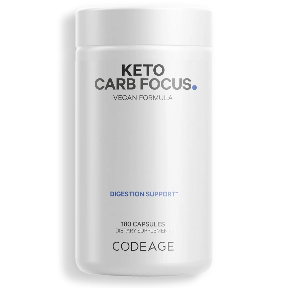 Keto Carb Focus Formula 180 capsules CodeAge