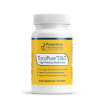 TocoPure™ D&G 60 softgels Researched Nutritionals - Nutrigeek