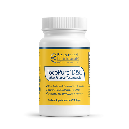 TocoPure™ D&G 60 softgels Researched Nutritionals - Nutrigeek