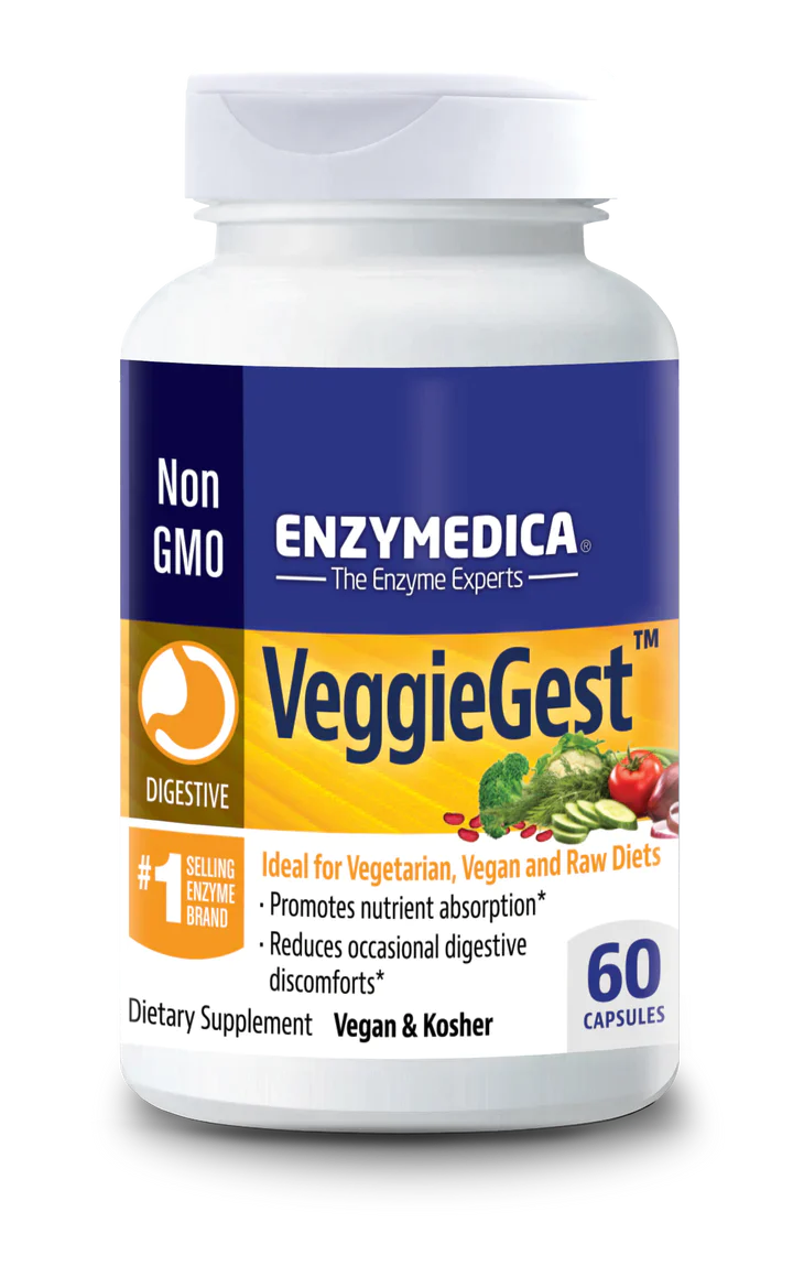VeggieGest™ capsules Enzymedica - Premium Vitamins & Supplements from Enzymedica - Just $34.99! Shop now at Nutrigeek