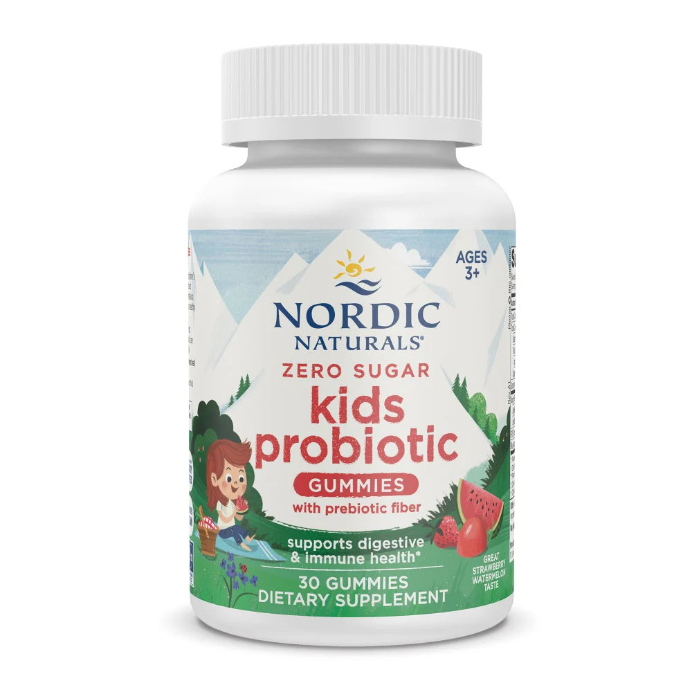 Kids Probiotic Zero Sugar 30 gummies Nordic Naturals