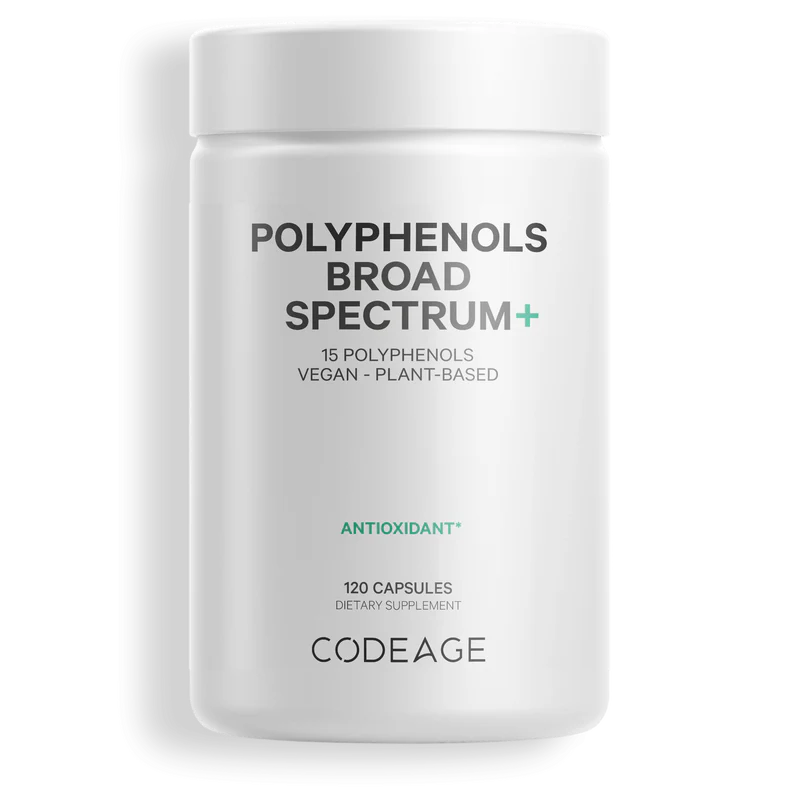 Polyphenols Broad Spectrum+ 120 capsules CodeAge