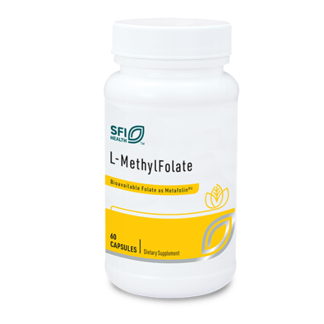 L-MethylFolate 60 capsules Klaire Labs / SFI Health