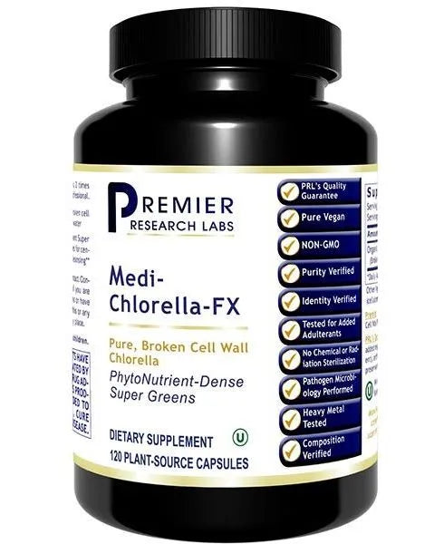 Medi Chlorella-FX 120 capsules Premier Research Labs