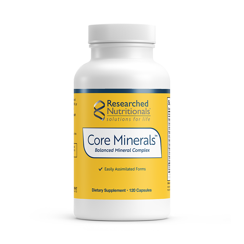 Core Minerals™ 120 capsules Researched Nutritionals - Nutrigeek