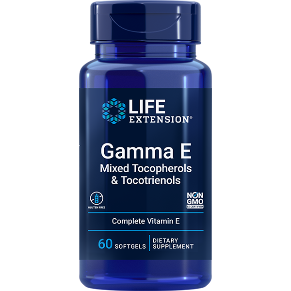 Gamma E Tocopherol/Tocotrienol 60 Softgels Life Extension - Premium Vitamins & Supplements from Life Extension - Just $30.99! Shop now at Nutrigeek