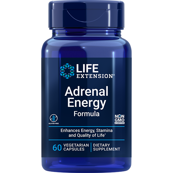 Adrenal Energy Formula capsules Life Extension - Premium Vitamins & Supplements from Life Extension - Just $18.99! Shop now at Nutrigeek