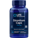 Strontium Caps 750mg 90 capsules Life Extension - Premium Vitamins & Supplements from Life Extension - Just $15.99! Shop now at Nutrigeek