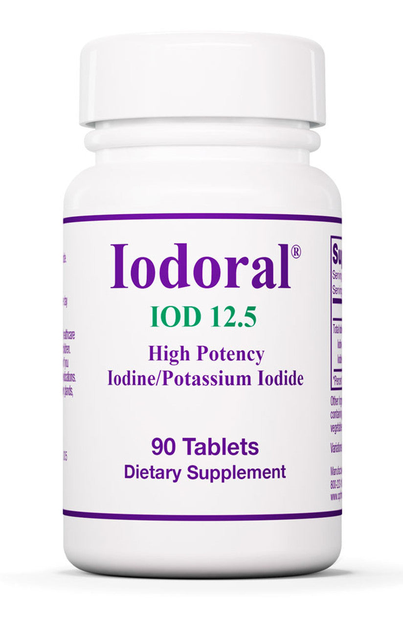 Iodoral® IOD-12.5 90 tablets Optimox - Nutrigeek