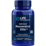 Optimized Resveratrol Elite™ 60 capsules Life Extension - Premium Vitamins & Supplements from Life Extension - Just $26.99! Shop now at Nutrigeek