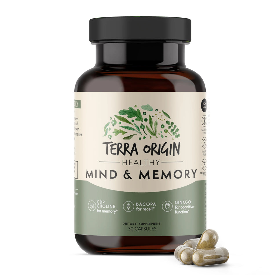 Healthy Mind & Memory 30 capsules Terra Origin - Nutrigeek