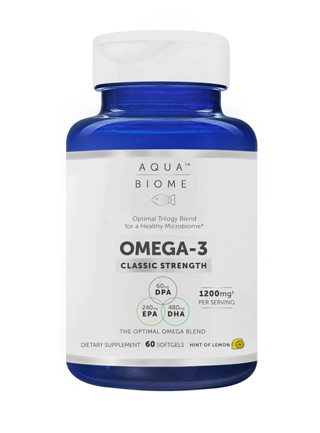 Aqua Biome™ Fish Oil Classic Strength softgels Enzymedica - Premium Vitamins & Supplements from Enzymedica - Just $27.49! Shop now at Nutrigeek