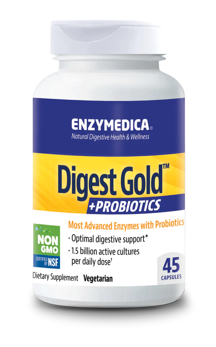 Digest Gold™ +PROBIOTICS capsules Enzymedica - Premium Vitamins & Supplements from Enzymedica - Just $36.99! Shop now at Nutrigeek