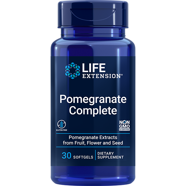 Pomegranate Complete 30 Softgels Life Extension - Premium Vitamins & Supplements from Life Extension - Just $18.99! Shop now at Nutrigeek