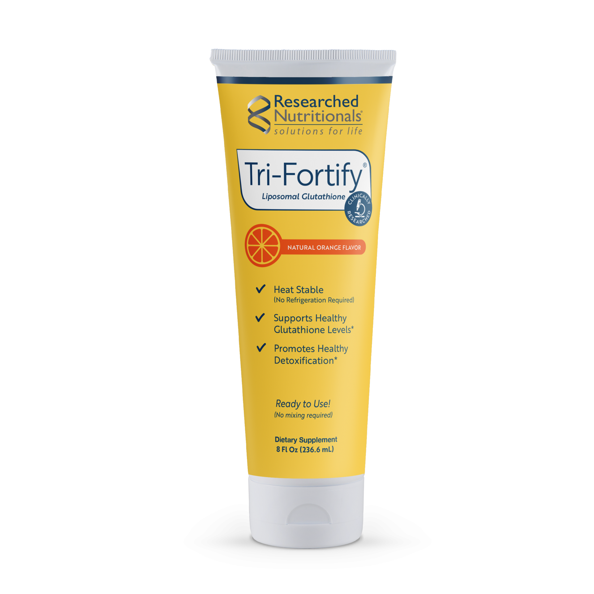 Tri-Fortify® Liposomal Glutathione – Tube Researched Nutritionals - Nutrigeek