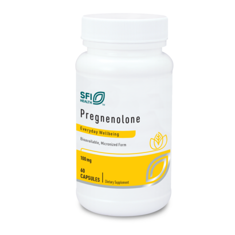 Pregnenolone 100mg 60 capsules Klaire Labs / SFI Health