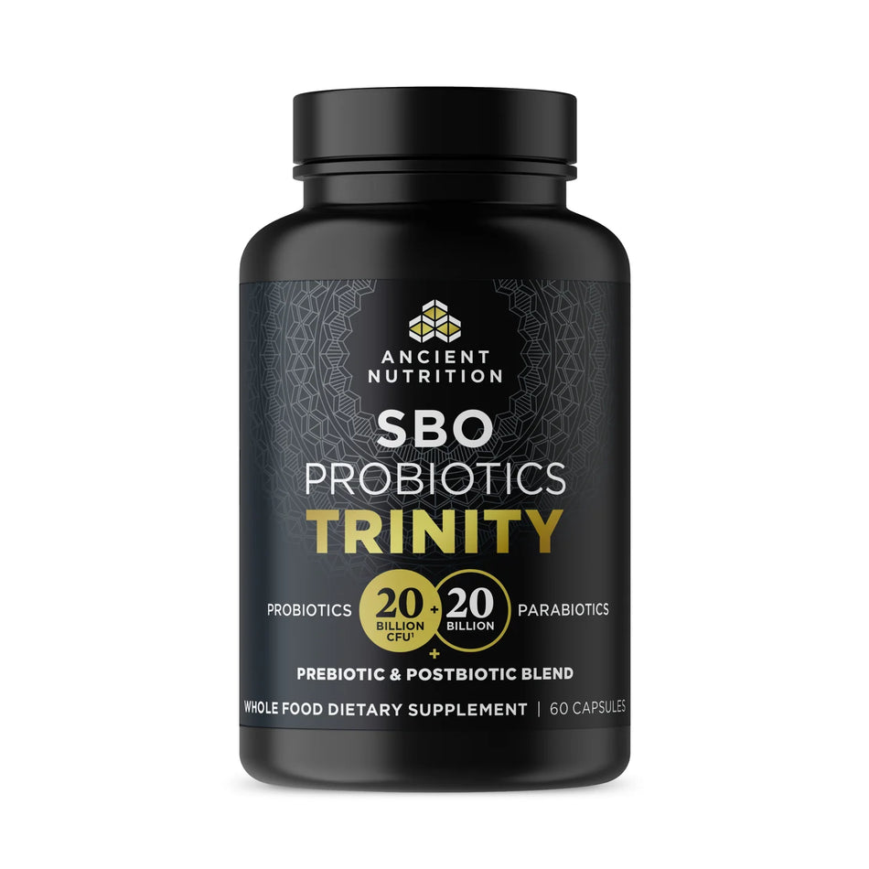 SBO Probiotics Trinity 60 capsules Ancient Nutrition