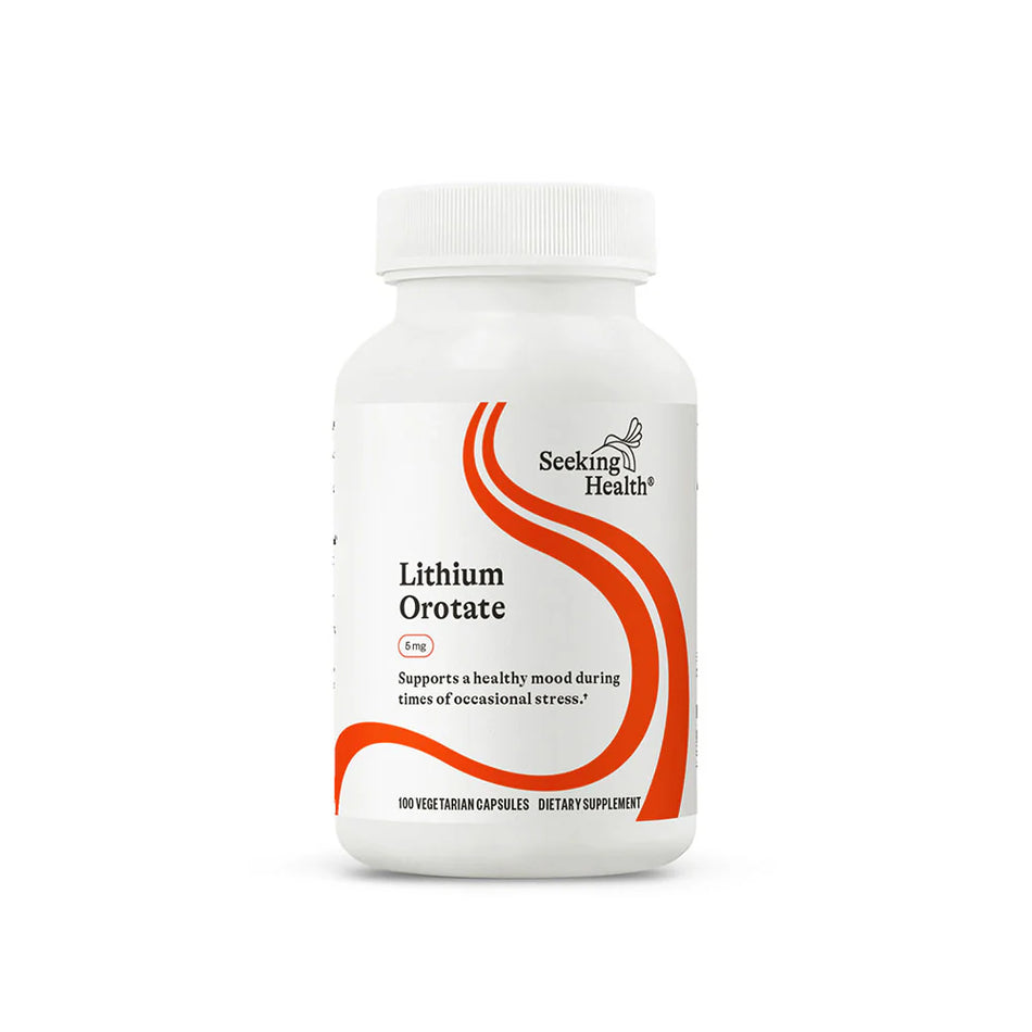 Lithium Orotate 100 capsules Seeking Health