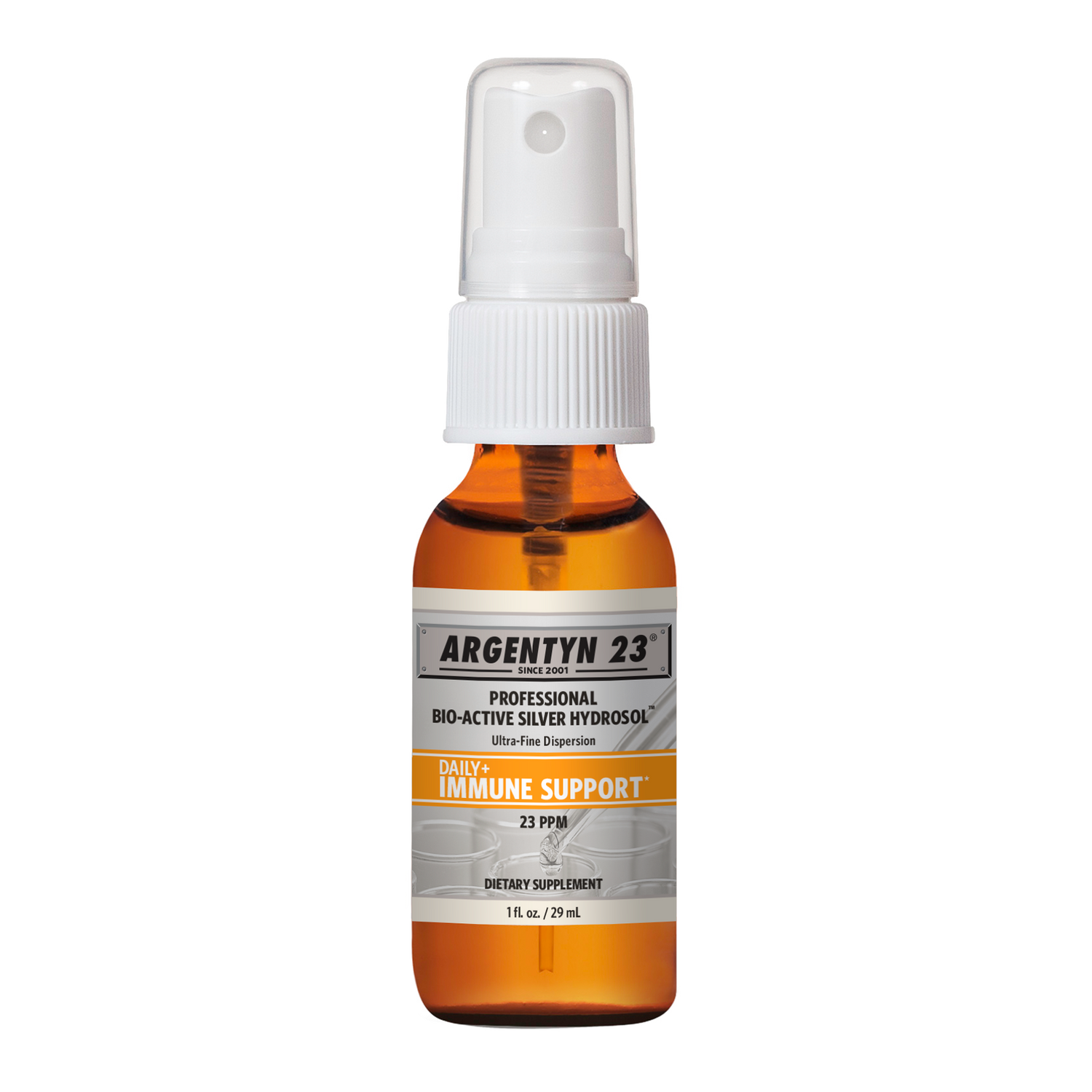Bio-Active Silver Hydrosol 23 ppm Fine Mist Spray Argentyn 23