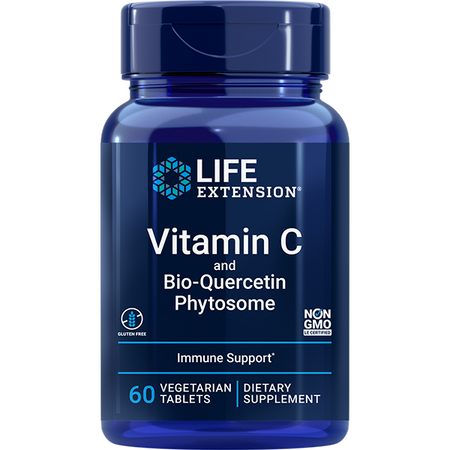Vitamin C and Bio-Querc Phyto 60 tablets Life Extension - Premium Vitamins & Supplements from Life Extension - Just $9.99! Shop now at Nutrigeek