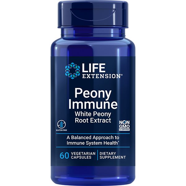 Peony Immune 60 capsules Life Extension - Premium Vitamins & Supplements from Life Extension - Just $27.99! Shop now at Nutrigeek