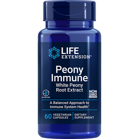 Peony Immune 60 capsules Life Extension - Premium Vitamins & Supplements from Life Extension - Just $27.99! Shop now at Nutrigeek