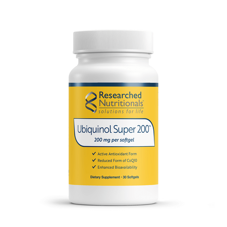 Ubiquinol Super 200™ 30 softgels Nutritionals - Nutrigeek