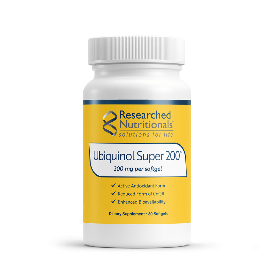 Ubiquinol Super 200™ 30 softgels Nutritionals - Nutrigeek