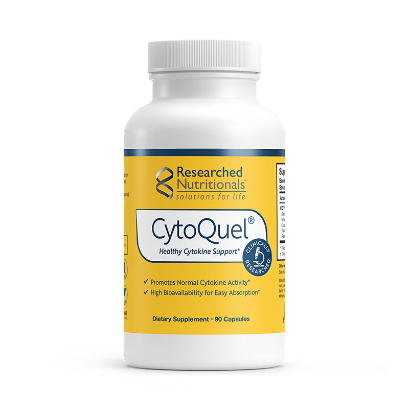 CytoQuel® 90 capsules Researched Nutritionals - Nutrigeek