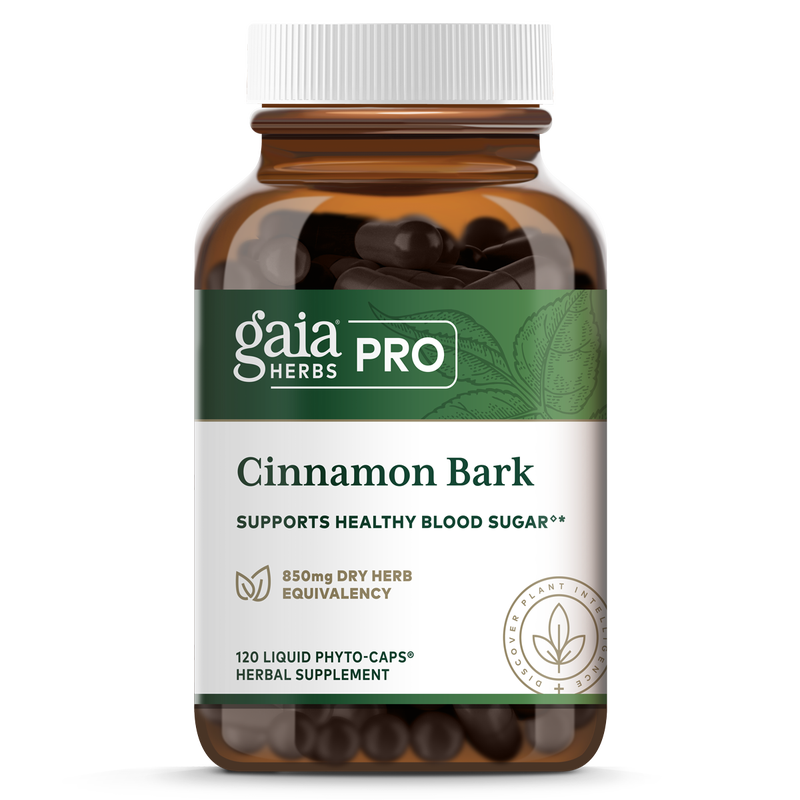 Cinnamon Bark 120 capsules Gaia Herbs - Premium Vitamins & Supplements from Gaia Herbs - Just $46.99! Shop now at Nutrigeek