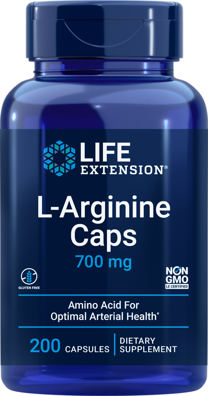 L-Arginine 200 capsules Life Extension - Premium Vitamins & Supplements from Life Extension - Just $19.99! Shop now at Nutrigeek