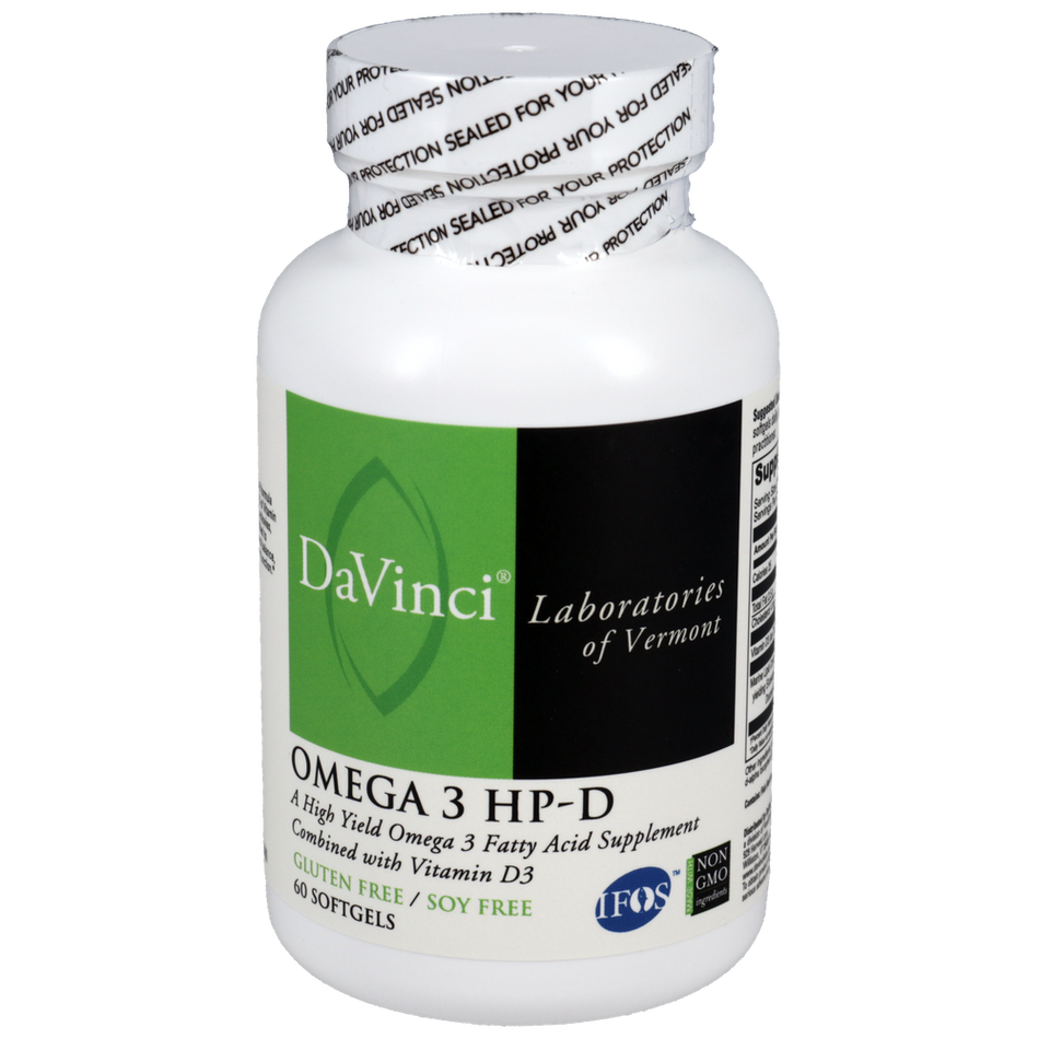 Omega 3 HP-D Softgels DaVinci Laboratories - Premium Vitamins & Supplements from DaVinci - Just $30.99! Shop now at Nutrigeek