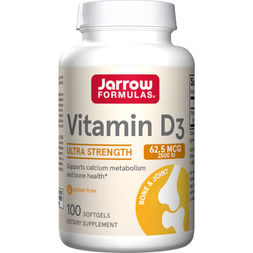 Vitamin D3 2500 IU 100 Softgels Jarrow Formulas