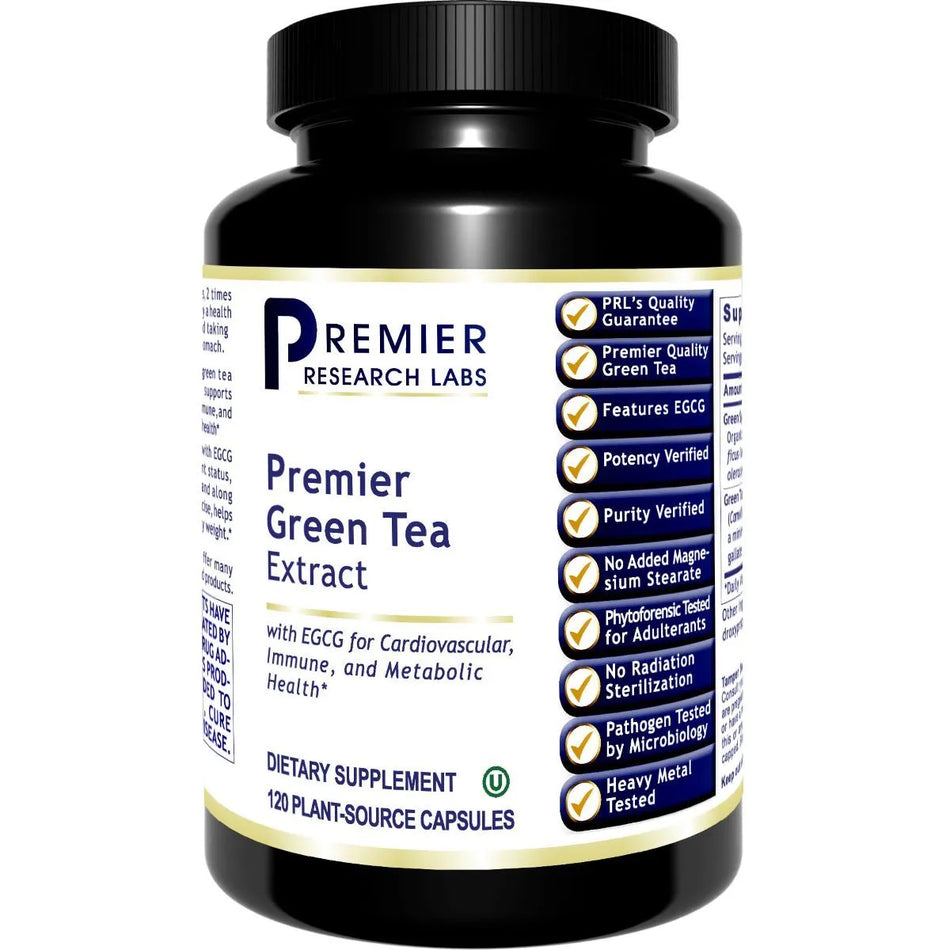 Green Tea Extract 120 capsules Premier Research Labs