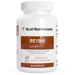 Reishi Mushroom Organic  Capsules Real Mushrooms - Premium Vitamins & Supplements from Real Mushrooms - Just $34.95! Shop now at Nutrigeek