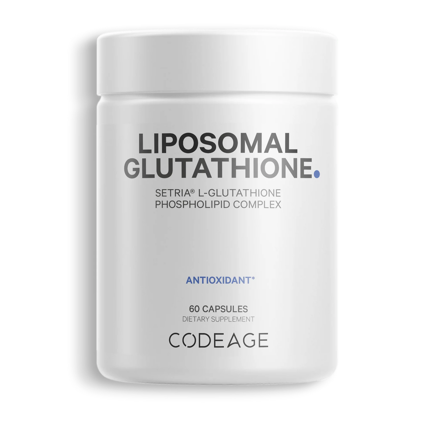 Liposomal Glutathione 500 mg 60 capsules CodeAge