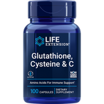 Glutathione, Cysteine & C 100 capsules Life Extension - Premium Vitamins & Supplements from Life Extension - Just $19.99! Shop now at Nutrigeek