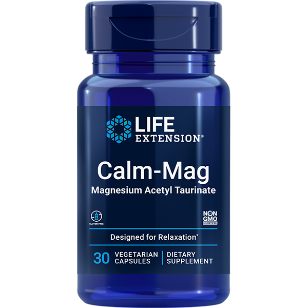 Calm-Mag 30 capsules Life Extension - Premium Vitamins & Supplements from Life Extension - Just $22.99! Shop now at Nutrigeek