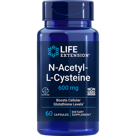 N-Acetyl-L-Cysteine 60 capsules Life Extension - Premium Vitamins & Supplements from Life Extension - Just $12.99! Shop now at Nutrigeek