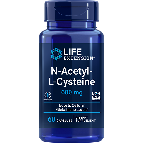 N-Acetyl-L-Cysteine 60 capsules Life Extension - Premium Vitamins & Supplements from Life Extension - Just $12.99! Shop now at Nutrigeek