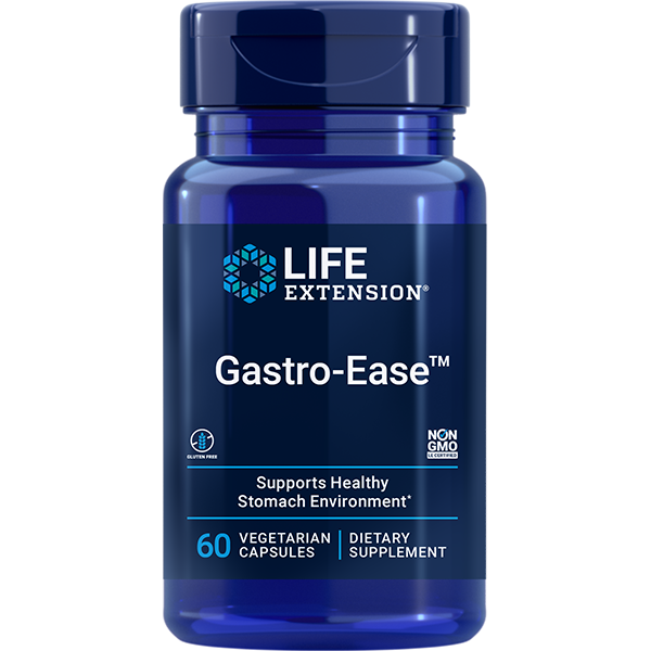 Gastro-Ease™ 60 capsules Life Extension - Premium Vitamins & Supplements from Life Extension - Just $33.99! Shop now at Nutrigeek