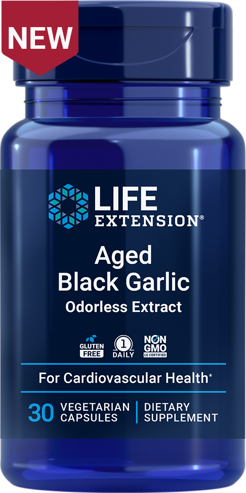 Aged Black Garlic 30 capsules Life Extension