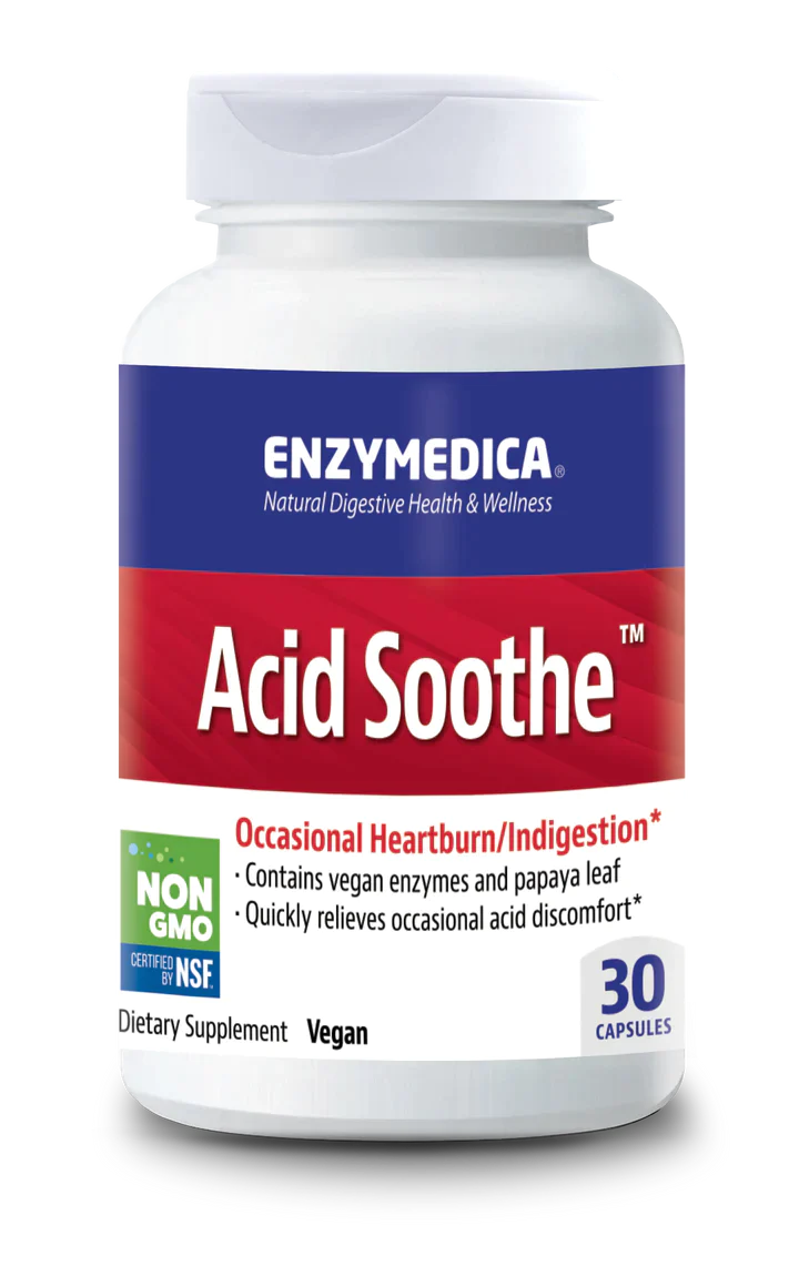 Acid Soothe™ capsules Enzymedica - Premium Vitamins & Supplements from Enzymedica - Just $10.99! Shop now at Nutrigeek