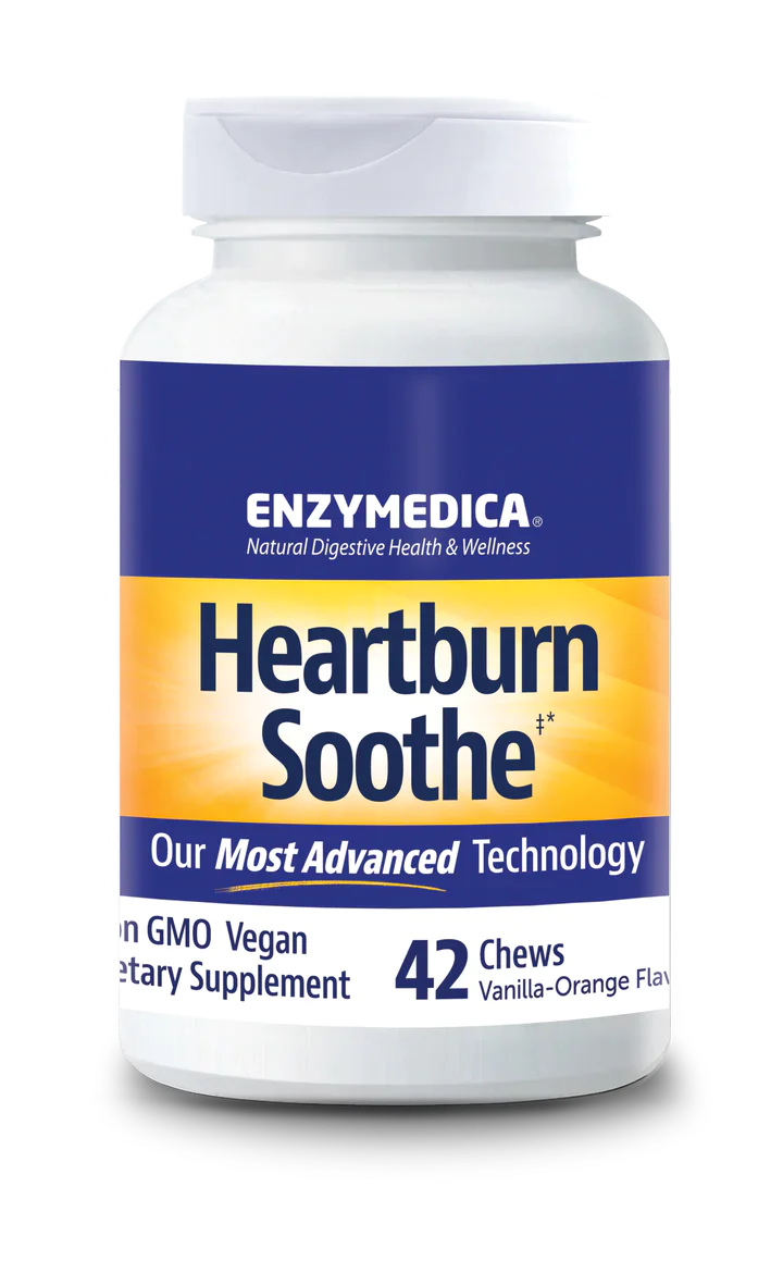 Heartburn Soothe chewable Enzymedica - Premium Vitamins & Supplements from Enzymedica - Just $20.49! Shop now at Nutrigeek