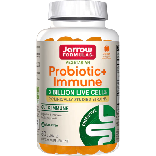 Probiotic+ Immune 60 Gummies Jarrow Formulas - Premium Vitamins & Supplements from Jarrow Formulas - Just $21.49! Shop now at Nutrigeek