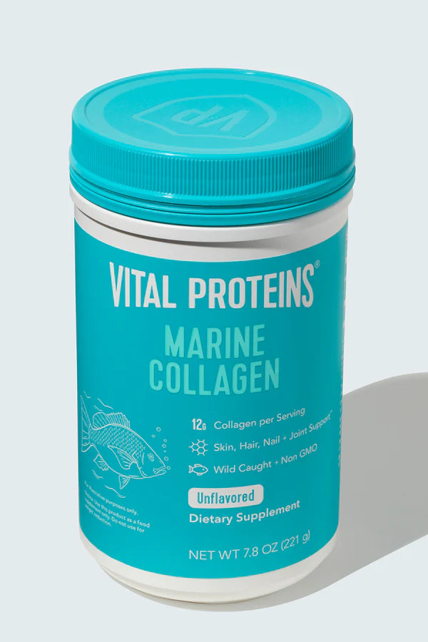 Marine Collagen 7.8 OZ (221g) 18 Servings Vital Proteins - Nutrigeek
