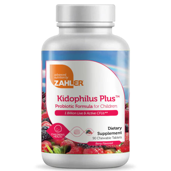 Kidophilus Plus Chewable Tablets Zahler