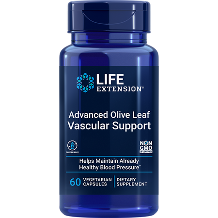 Advanced Olive Leaf Vascular Support 60 capsules Life Extension - Premium Vitamins & Supplements from Life Extension - Just $27.99! Shop now at Nutrigeek