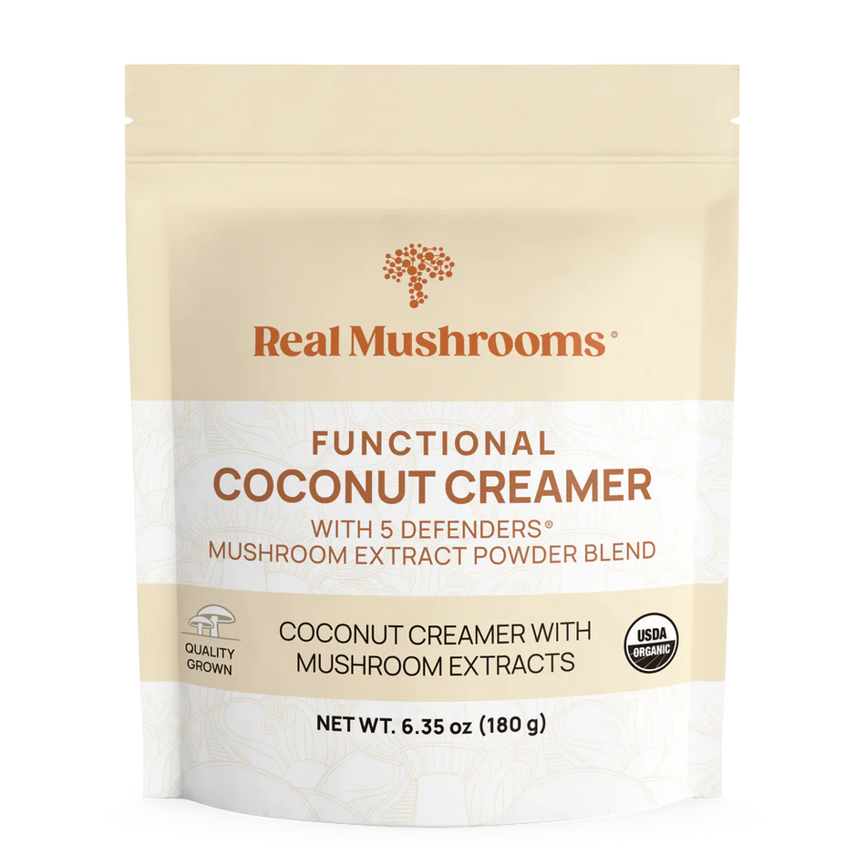 Functional Coconut Creamer Powder 6.35 oz (180 g) Real Mushrooms